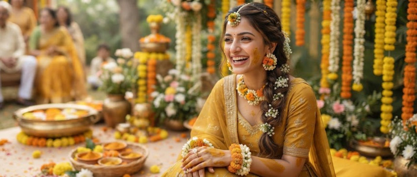 Haldi makeup ideas