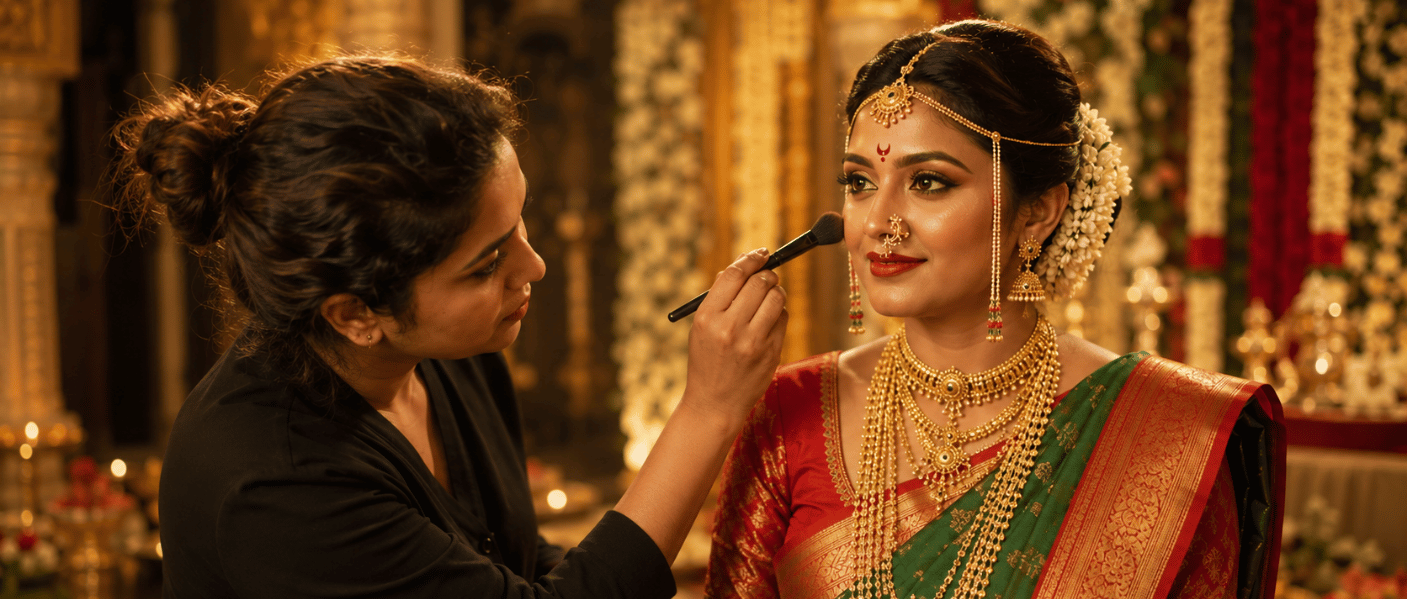 Bridal Makeup for Different Face Shapes