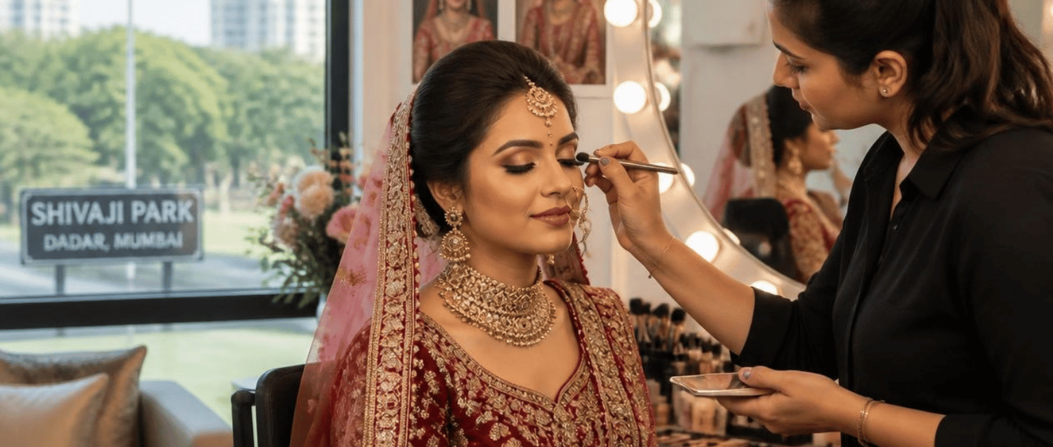 Best Bridal Makeup Artist Near Shivaji Park Mumbai