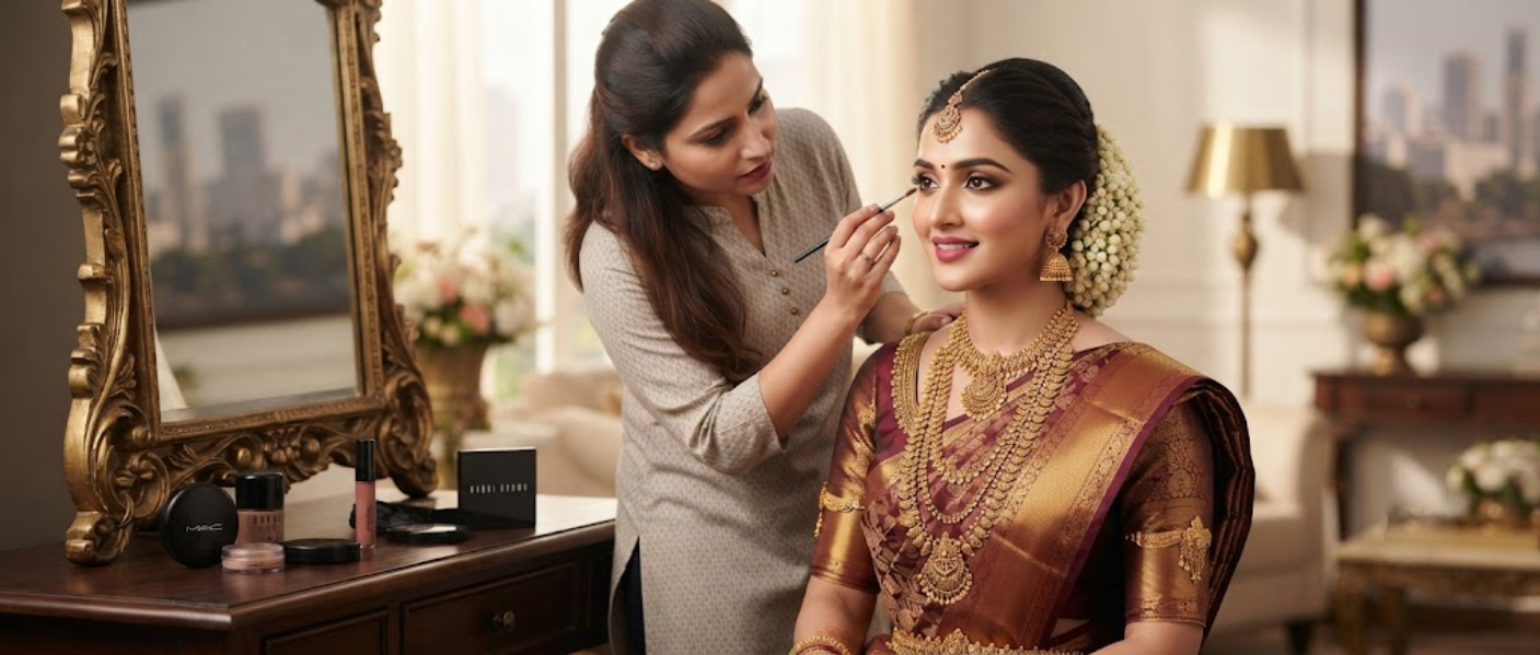 South Indian Bridal Makeup in Mumbai: How to Get a Traditional Yet Elegant Look