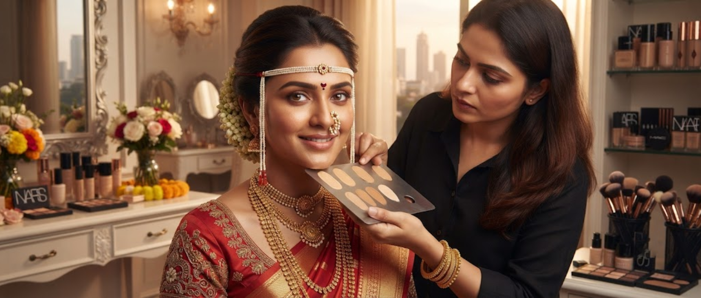 How to Choose the Right Foundation Shade for Bridal Makeup