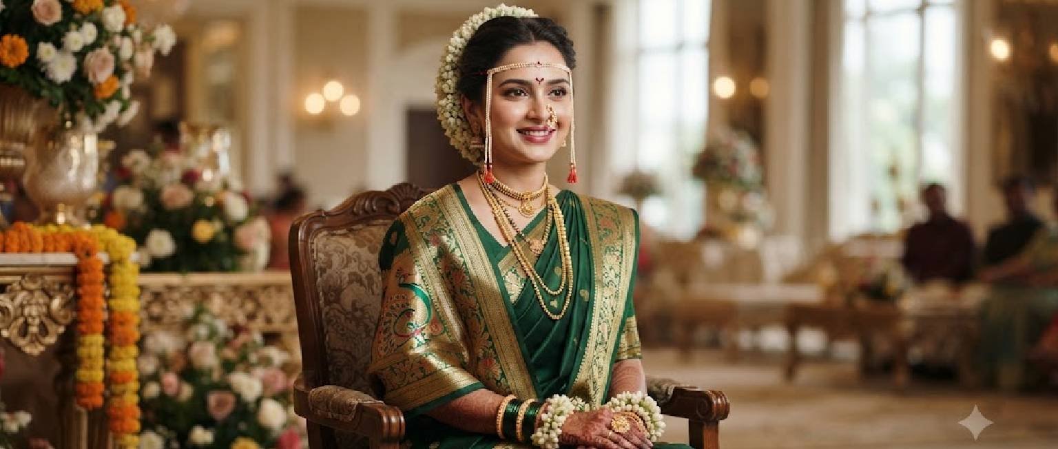 Bridal Makeup for Maharashtrian Brides