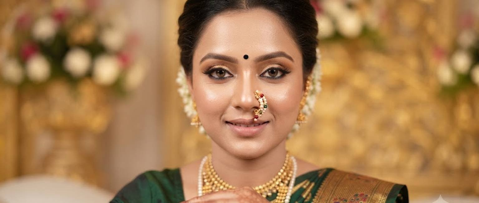 Bridal Makeup for Maharashtrian Brides
