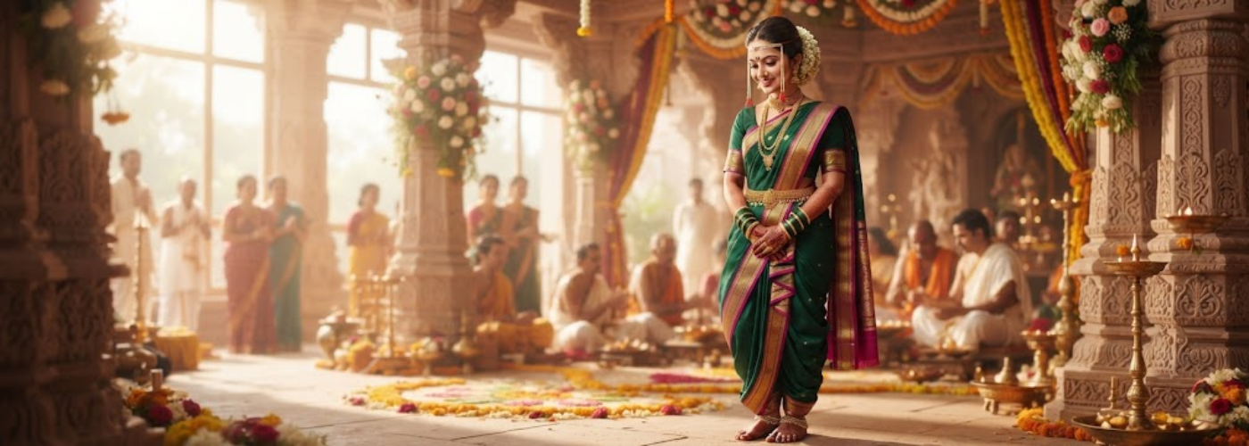 Maharashtrian Bridal Makeup in Mumbai