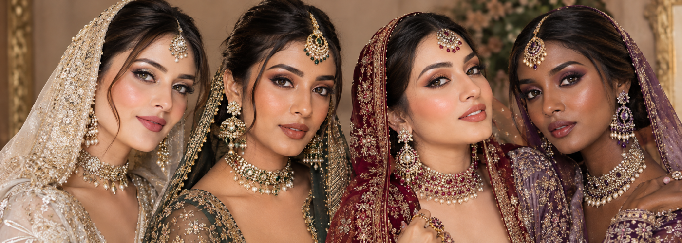 Bridal Makeup for Different Skin Tones