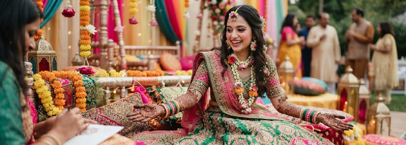 Best Makeup Looks for Haldi, Mehendi, Wedding and Reception in Mumbai